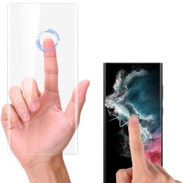 2-Pack Szkło hartowane pełne Glastify UV do Samsung Galaxy S22 Ultra
