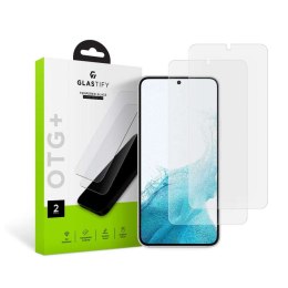Szkło hartowane Glastify OTG+ 2-pack do Samsung Galaxy S22