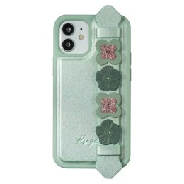 Kingxbar Sweet Series case decorated with original Swarovski crystals iPhone 12 mini green