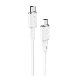Câble Acefast USB Type C - USB Type C 1.2m, 60W (20V / 3A) blanc (C2-03 blanc)