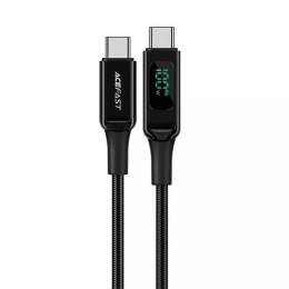 Câble Acefast USB Type C - USB Type C 2m, 100W (20V / 5A) noir (C6-03 Noir)
