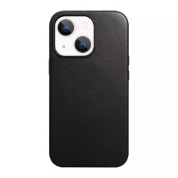ICarer CH Étui en cuir pour iPhone 13 mini étui en cuir (compatible MagSafe) noir (ALI1207-BK)