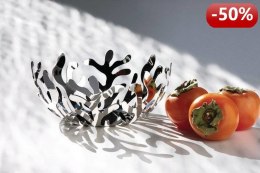 ALESSI | MEDITERRANEO Miska na owoce z przezroczystm termoplastikiem i ze stali nierdzewnej mała