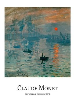 Plakat 50x70cm Claude Monet Nr 17