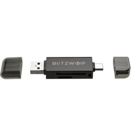 Czytnik kart SD USB-C / USB-A Blitzwolf BW-CR1