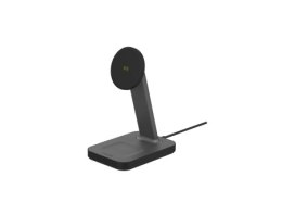 Mophie Snap+ charging stand pad - stojąca ładowarka bezprzewodowa do dwóch urządzeń kompatybilna z MagSafe 15W (black)