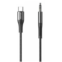 Kabel AWEI Adapter CL-116T USB-C/Jack 3.5 czarny/black