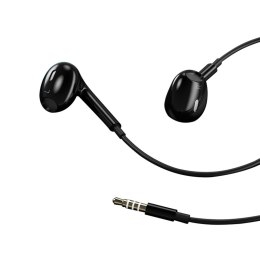 XO słuchawki przewodowe EP43 jack 3,5mm douszne czarne