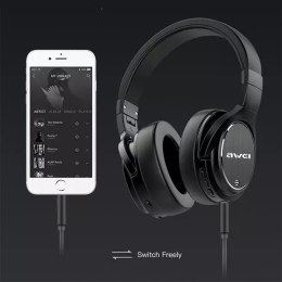 AWEI słuchawki nauszne Bluetooth A950BL czarny ANC