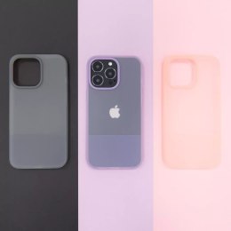 Housse Kingxbar Plain Series pour iPhone 13 Pro Max housse en silicone violet