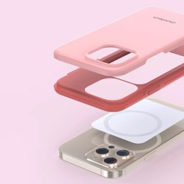Coque anti-chute Choetech MFM Made For MagSafe pour iPhone 13 Pro Max rose (PC0114-MFM-PK)