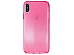 Etui PURO 0.3 Nude Apple iPhone X/Xs Fluo Pink