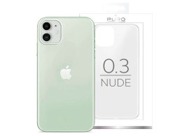 Etui ochronne PURO 0.3 Nude do Apple iPhone 12/ 12 Pro 6.1 Przezroczyste