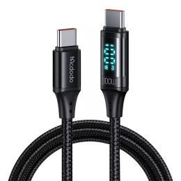 Mcdodo CA-1100 kabel USB-C na USB-C, 100 W, 1,2 m (černý)