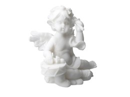 Aniołek grający na tamburynie - alabaster grecki