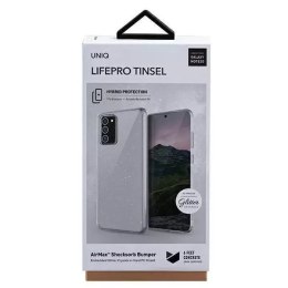 Etui na telefon UNIQ LifePro Tinsel do Samsung Note 20 przezroczysty/lucent clear