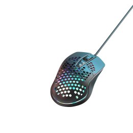 ŻXO mysz przewodowa USB M4 Streamer czarna RGB