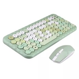 Sada bezdrátové klávesnice MOFII Honey 2,4G (zelená)