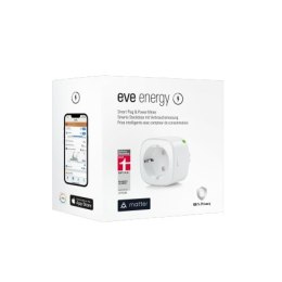 Eve Energy - inteligentne gniazdo elektryczne z funkcją pomiaru zużycia energii (zgodność Matter)