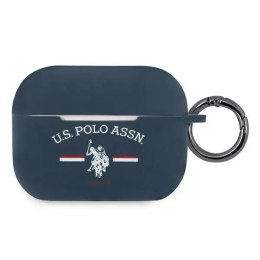 Ochranné pouzdro na sluchátka US Polo pro Apple AirPods Pro tmavě modrá