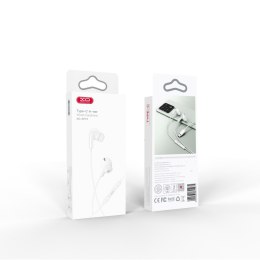 XO słuchawki przewodowe EP73 USB-C dokanałowe białe