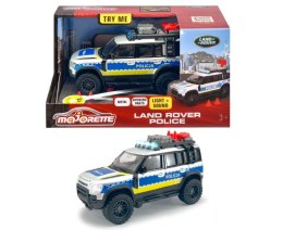Pojazd Majorette Grand Land Rover policja 12,5 cm