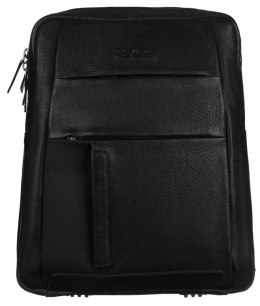 Skórzany plecak na laptopa 15'' — Pierre Cardin