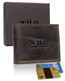 Skórzany portfel dla mężczyzny — Always Wild