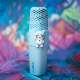 Maxlife mikrofon z głośnikiem Bluetooth Animal MXBM-500 niebieski