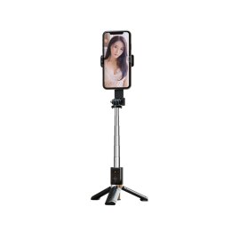 XO selfie stick Bluetooth tripod SS10 czarny 80cm