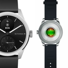 Withings Scanwatch 2 - zegarek z funkcją EKG, pomiarem pulsu i SPO2 oraz mierzeniem aktywności fizycznej i snu (42mm, black)
