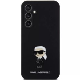 Etui Karl Lagerfeld KLHCS23FEMHKNPK do Samsung Galaxy S23 FE S711 czarny/black Silicone Ikonik Metal Pin