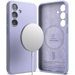Etui Ringke Silicone Magnetic Magsafe do Samsung Galaxy S24 Lavender
