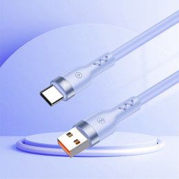 KABEL T-PHOX BOLD USB/USB-C 3A PURPLE (120W FOR XIAOMI)