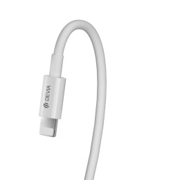 Devia kabel Smart PD USB-C - Lightning 2,0 m 3A biały