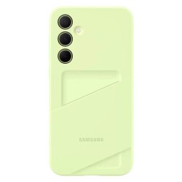 Etui Samsung Card Slot Case EF-OA356TMEGWW z kieszenią na karty do Samsung Galaxy A35 - zielone