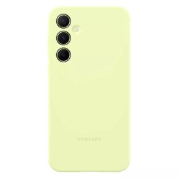 Etui Samsung Silicone Case EF-PA556TMEGWW do Samsung Galaxy A55 - zielone