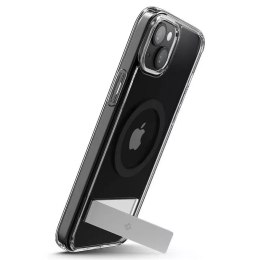 Etui Spigen Ultra Hybrid S MagSafe z podstawką do iPhone 15 Plus - czarne