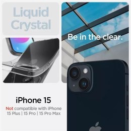 Etui Spigen Crystal Flex do Apple iPhone 15 - przezroczyste
