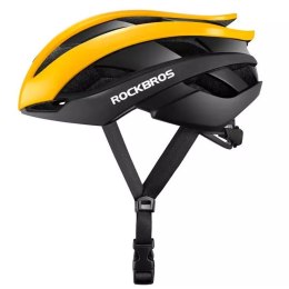 Kask rowerowy Rockbros 10110004005 rozmiar L - żółto-czarny