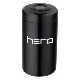 Szklany pojemnik bezzapachowy z higrometrem HERO - 500 ml