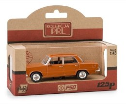 Pojazd PRL Fiat 125p Brązowy