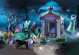 Zestaw z figurkami Scooby-Doo 70362 Przygoda na cmentarzu