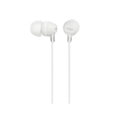 Słuchawki SONY douszne MDR-EX15APB białe PROMOCJA