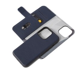 Decoded Detachable Wallet - skórzana obudowa ochronna do iPhone 13 Pro kompatybilna z MagSafe (navy)