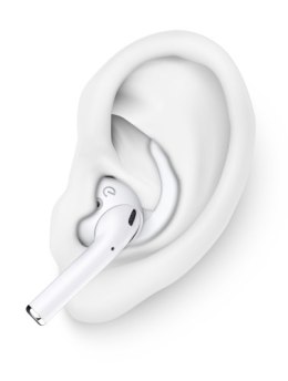 KeyBudz EarBuddyz - silikonowe nakładki do AirPods 1/2, EarPods (clear)