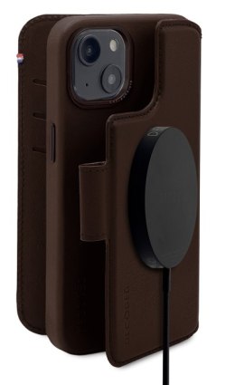 Decoded Detachable Wallet - skórzana obudowa ochronna do iPhone 13/14 kompatybilna z MagSafe (brown)