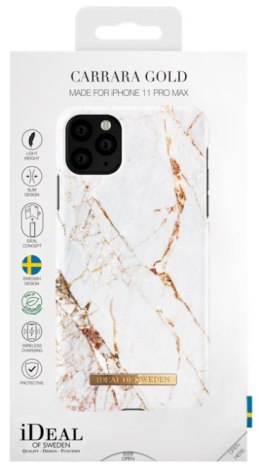 IDeal of Sweden Fashion - etui ochronne do iPhone 11 Pro Max/XS Max (Carrara Gold) [P]