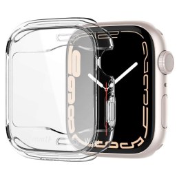 Etui nakładka case Spigen Ultra Hybrid do Apple Watch 7 41mm Crystal Clear