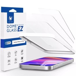 Szkło hartowane WhiteStone EZ Glass 3-pack do Apple iPhone 14 Plus